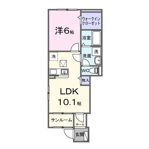 スカイチェリーの間取り