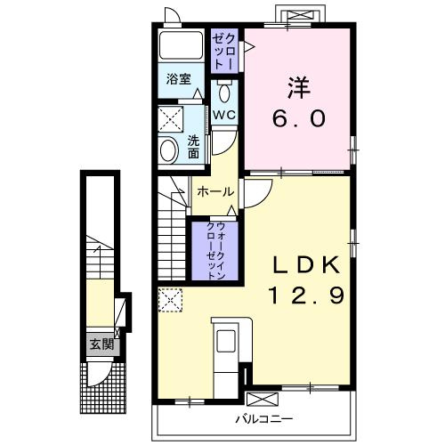 セレノフィオーレの間取り