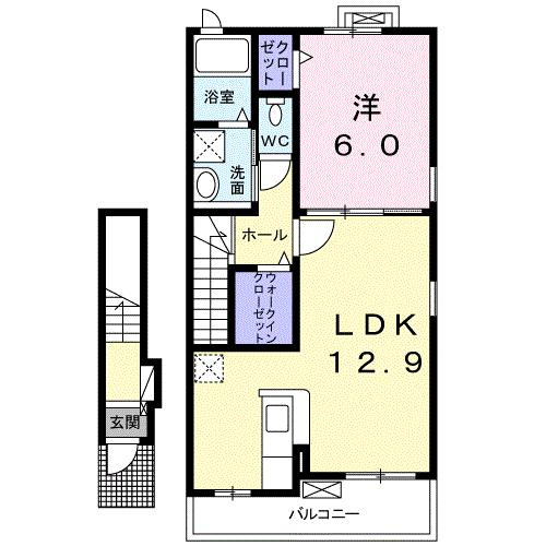 セレノフィオーレの間取り