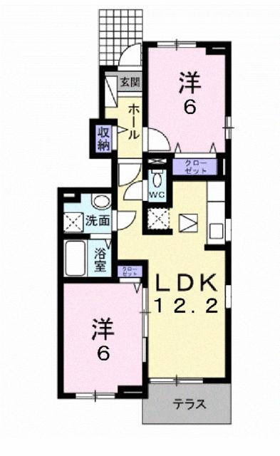ベルドミール・ドゥの間取り
