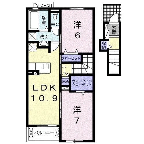 【間取り】 | シーサイド　ＴＯＭＩＭＡＳＵ