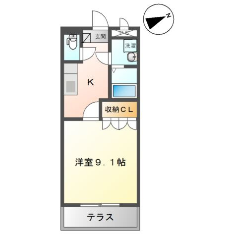 メゾンドゥーズの間取り