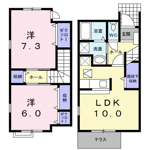 フォンテーヌの間取り