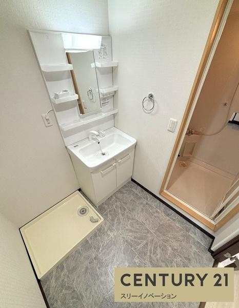 マンション忠岡の洗面所|★室内洗濯置場★