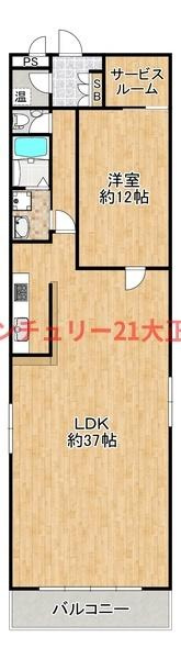 クリスタルベイの間取り