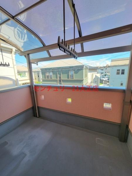 千島1丁目中古戸建のバルコニー