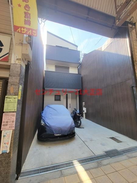 泉尾1丁目中古戸建の前面道路含む現地写真