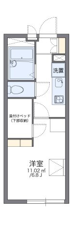 【間取り】 | レオパレスパレスブリーズ