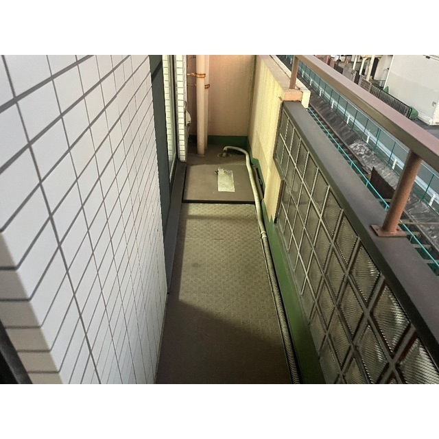 サンシティ末広のバルコニー