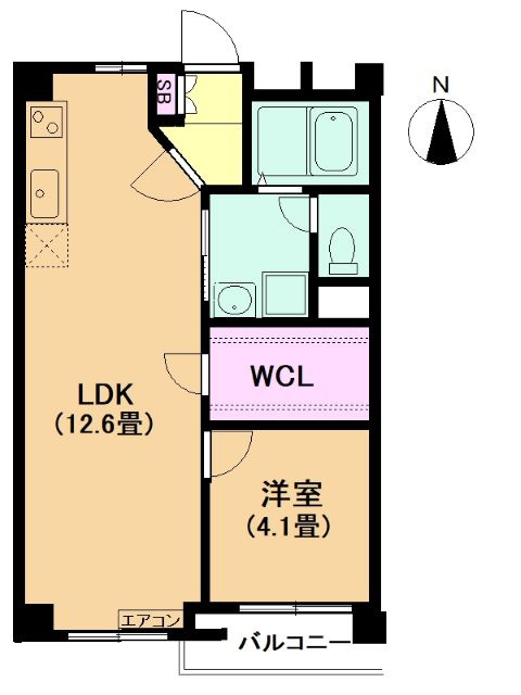 ソレイユ大曽根の間取り