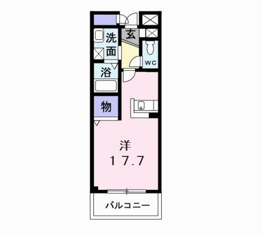 コロレ・アンジュの間取り