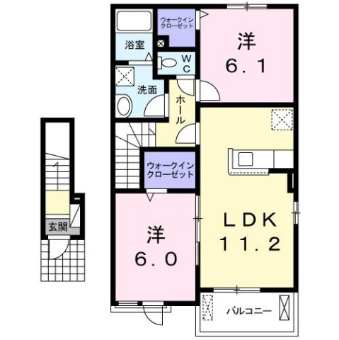 【間取り】 | プルミエール　Ⅱ