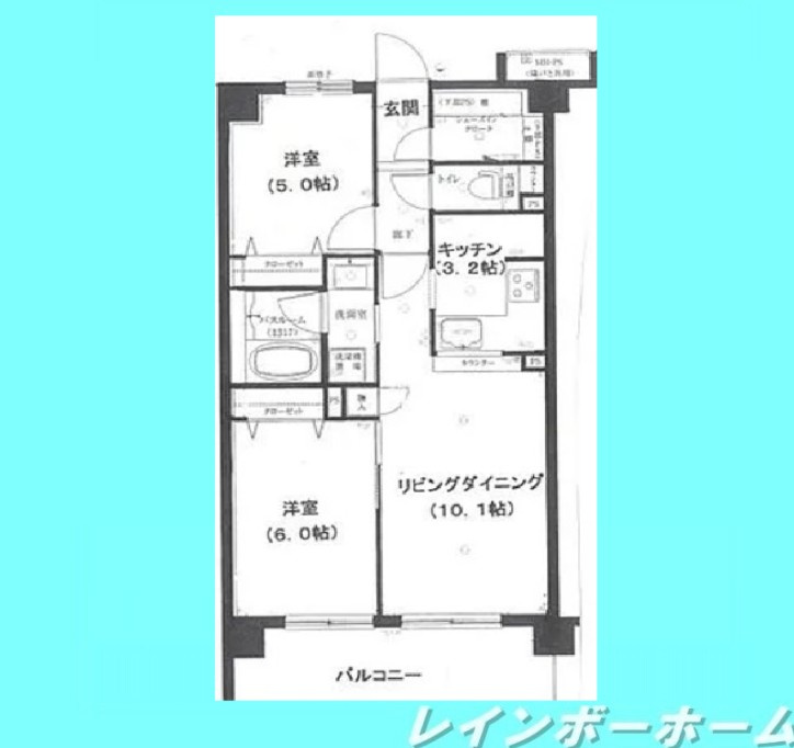 特典：仲介手数料が50％OFFです‼の間取り