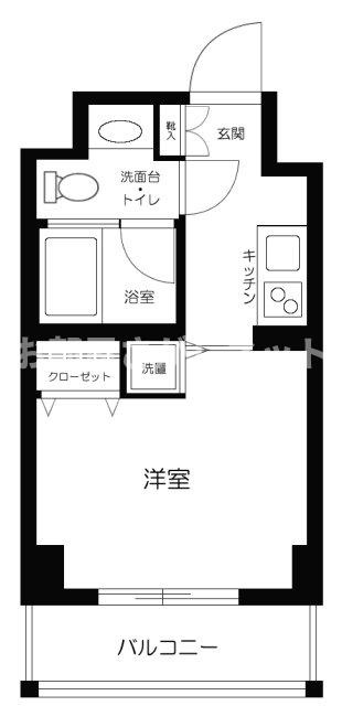 アーバンファースト神楽坂【おとり物件なし】#学生・社会人にオススメ！初期費用分割払いOK！の間取り