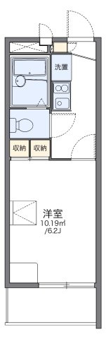 レオパレスボヌールの間取り