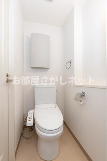 エスコート麻布十番Ⅱ【おとり物件なし】#学生・社会人にオススメ！初期費用分割払いOK！のトイレ|※写真は同タイプ住戸です。