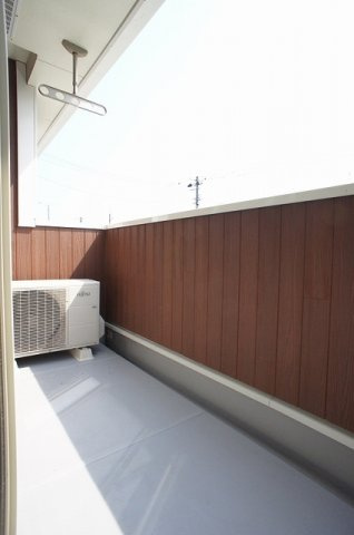 一丁目館のバルコニー