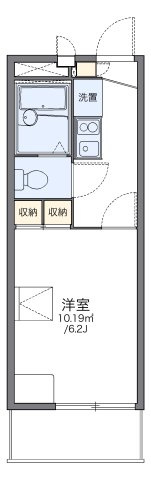 レオパレス東大曽根の間取り