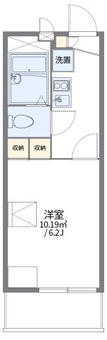 レオパレスＭ２の間取り