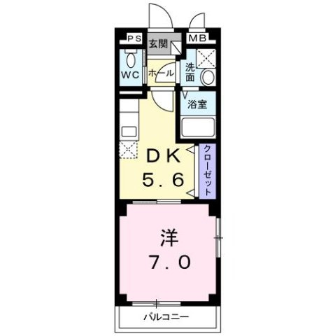 プリムローズヒル神石の間取り