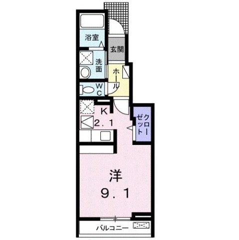 メゾン・フランの間取り