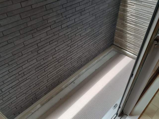 ヴィラ　オーブのバルコニー