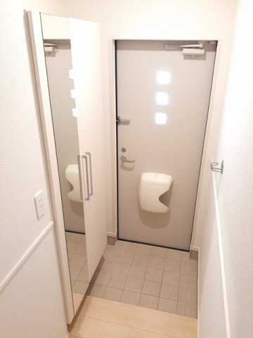 ゴーズ　ハイツの玄関