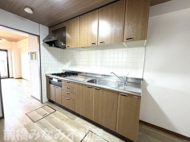 【中古マンション】高崎市高砂町　エクレール高崎　1306号室　２LDKのキッチン|キッチンです