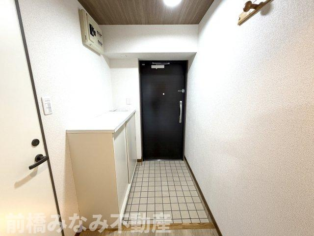 【中古マンション】高崎市高砂町　エクレール高崎　1306号室　２LDKの玄関|シンプルで使いやすい玄関です