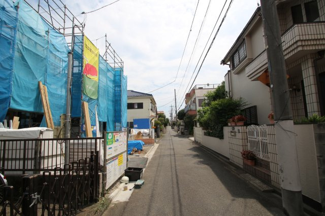 【FIT-Ａ】小平市学園東町第２期の外観|キッチンと洗面室が近くに配置され、効率的な家事動線