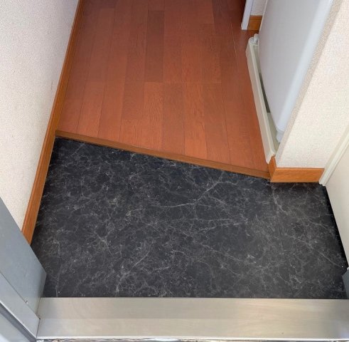 レオパレスメルシーⅠの玄関