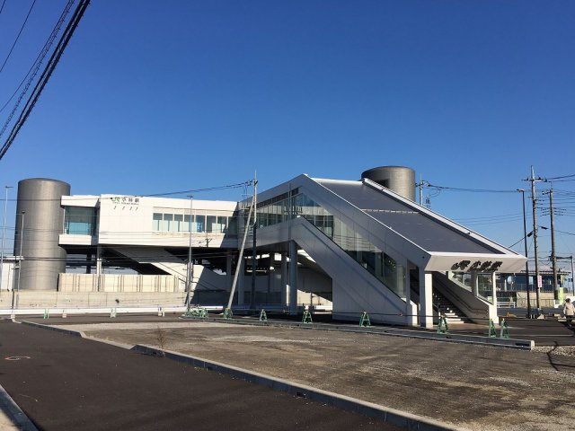 クレイノアムールⅢの周辺|窓から駅が見える距離です。