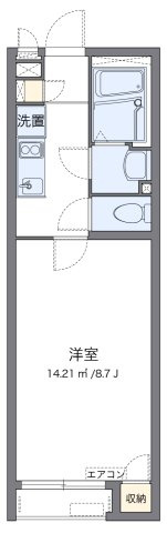 クレイノアムールⅢの間取り|代表的な間取のため実際の間取とは異なる場合があります