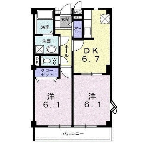プレシャスの間取り