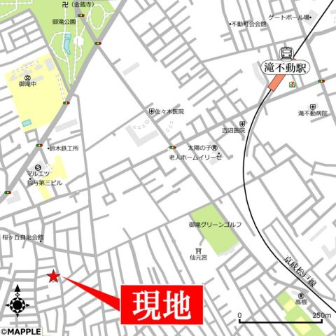 日和　Ｂ棟の周辺