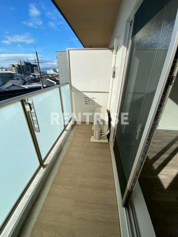 一宮市天王１丁目の賃貸マンションのバルコニー