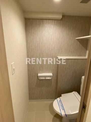 一宮市天王１丁目の賃貸マンションのトイレ