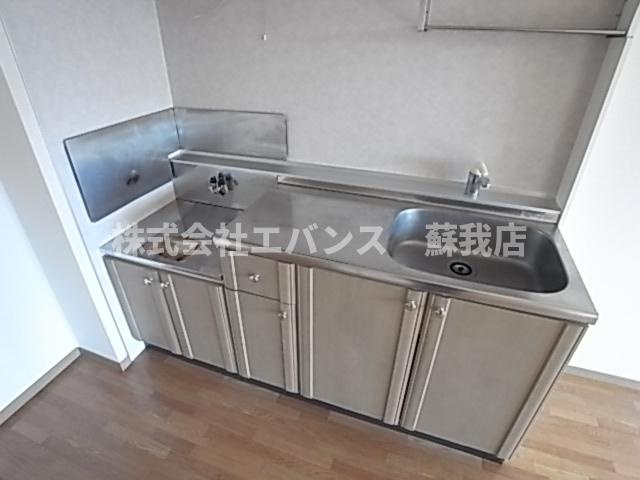 【キッチン】 | グレイスパティオⅡ | お料理しやすいキッチンです