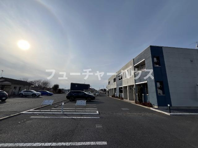 シンビー館Ⅰ棟の駐車場
