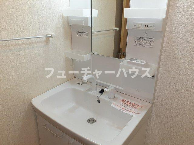 メゾン・ド・リヴィエールＤの洗面所
