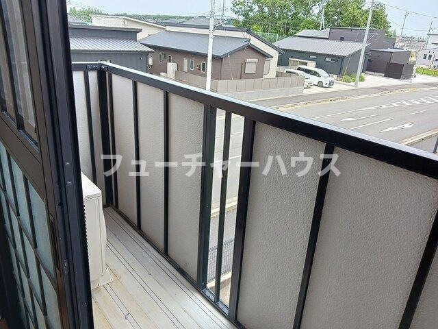 ドゥー　ベルジュ　Ａのバルコニー