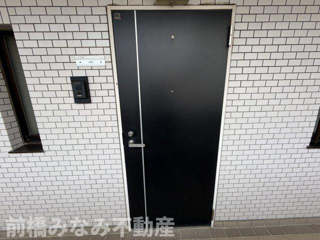 【中古マンション】前橋市天川原町　グリーンキャピタル前橋　１階　３LDKの玄関|落ち着いた玄関です