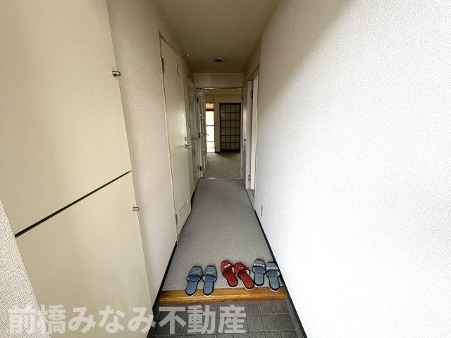 【中古マンション】前橋市天川原町　グリーンキャピタル前橋　１階　３LDKの玄関|落ち着いた玄関です