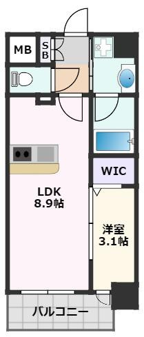 【間取り】 | ファーストフィオーレ江坂ガーデン