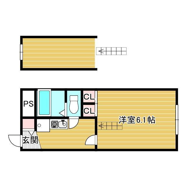 竹橋町マンションの間取り