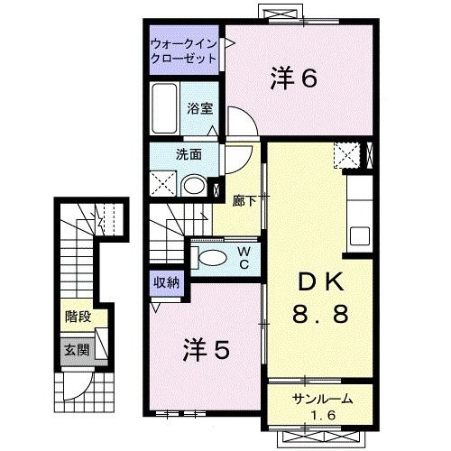 バーベナの間取り