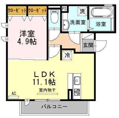 フレアコートの間取り