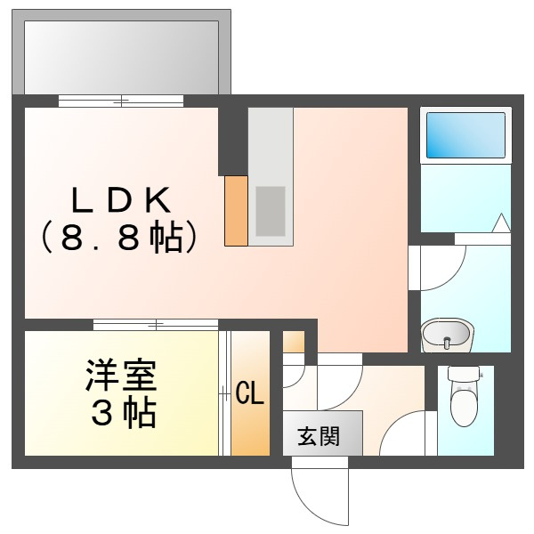 ＲＥＧＡＬＥＳＴ門田屋敷Ⅱの間取り