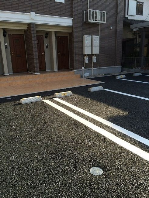 パークサイドハイツの駐車場