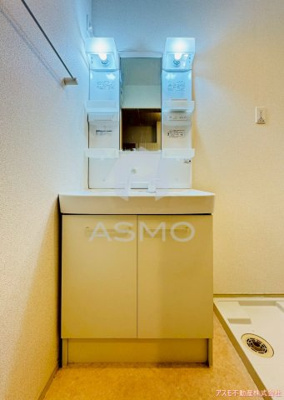 【洗面所】 | リバーサイド大今里 | 同マンション別部屋　参考写真